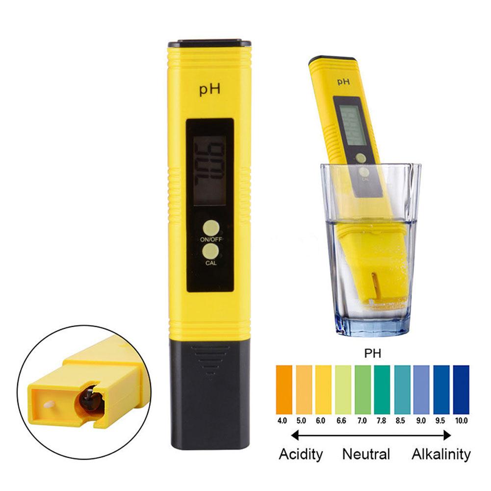 Portable PH Meter Tester Digital Water Quality Pen Aquarium Pool Hydroponics Test Kit