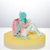New Hatsune Miku Figure large base high quality Kawaii long hair Figurine Girls Collectable Pvc Model Toys Kids Desk Orname