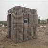 Modular Blast-Proof Gabion Wall with Observation Port