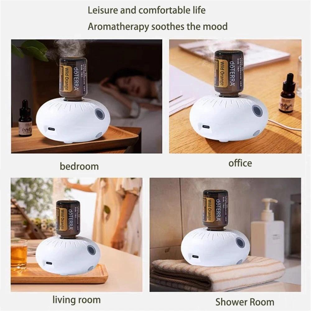 Electric Waterless Aroma Diffuser Aromatherapy Induction Fragrance Machin Portable Car Mini Essential Oil Fragrance Expander USB