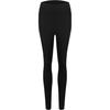 FILA 2023 Summer New Basic Solid Color Knitted Leggings Women leggings Black A11W321617F-BK