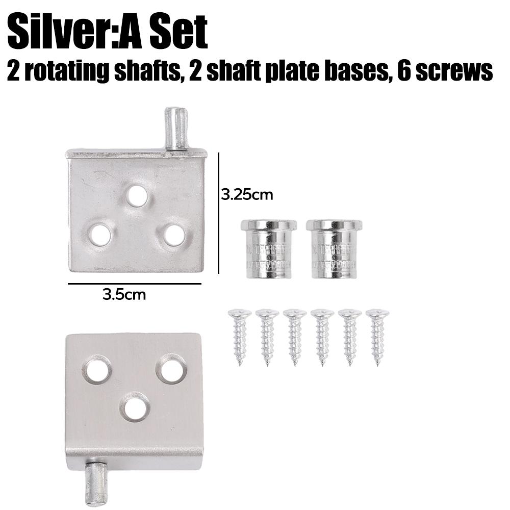

Invisible Cabinet Door Hinges L-shaped Corner Codes Rotation Shaft Stainless Steel Upper Lower Hinge Home Furniture Hardware