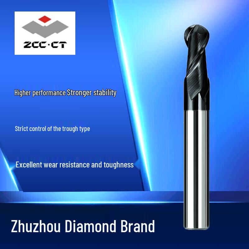ZCC.CT Carbide Ball Nose End Mill