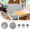 2 Pcs/set Leaf Pattern Jacquard RV Chair Sofa Covers Elastic RV Dinette Sofa Seat Cushion Cover Anti-slip RV Camper Car Bench