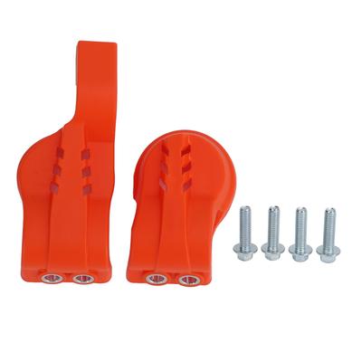 2Pcs Motorcycle Front Fork Shoe Cover Lower Fork Foot Bottom Protector Guard for XC XCF SX SXF XCW