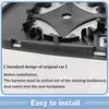 Heated Mirror Glass, with Rear Holder, Compatible with Altima Sentra Nisan-R