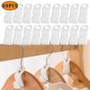 10/50 PCS Cascading Hanger Extender Hooks Space Saving Closet Hanger Organizer Closet Space Saver for Shirt Clothes Coat Hangers
