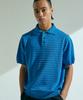 WHATEVERWEWANT Pleats Polo Knit [Blue]
