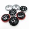 5/6 Speed Gear Shift Knob Top Cap Emblem Badge Cover For VW Volkswagen Golf Jetta MK3 MK4 GTI MK4 Bora Polo Seat Ibiza Caddy