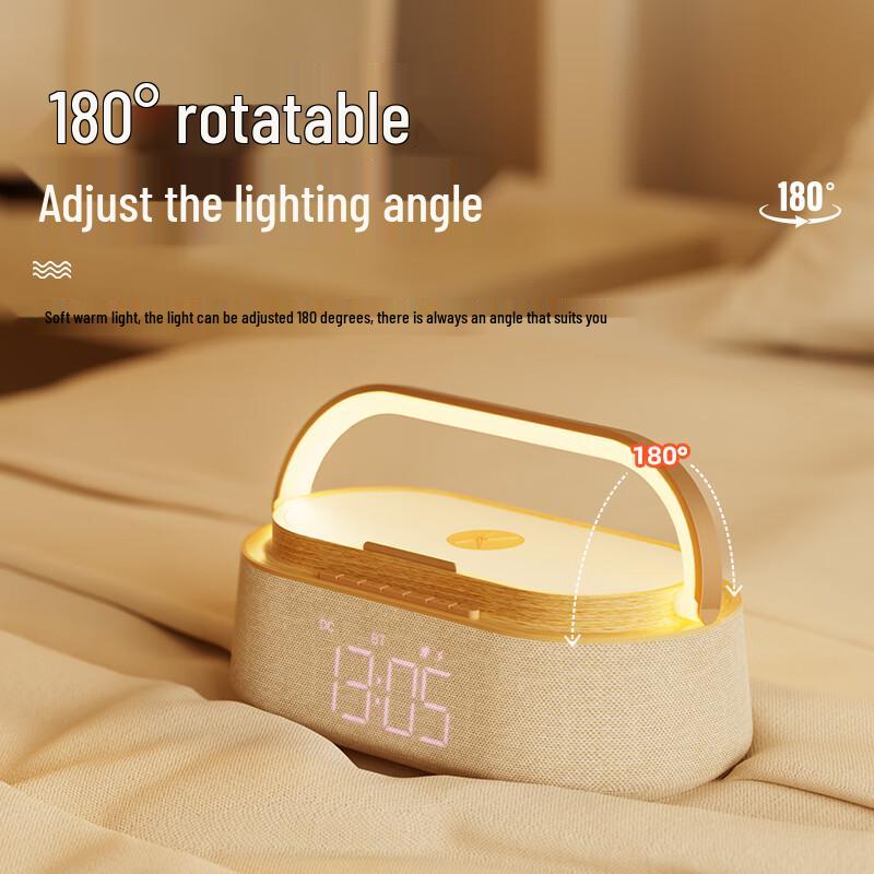 Kuangxiang Multifunctional Bluetooth Speaker with Night Light CN Plug (adapter Included)