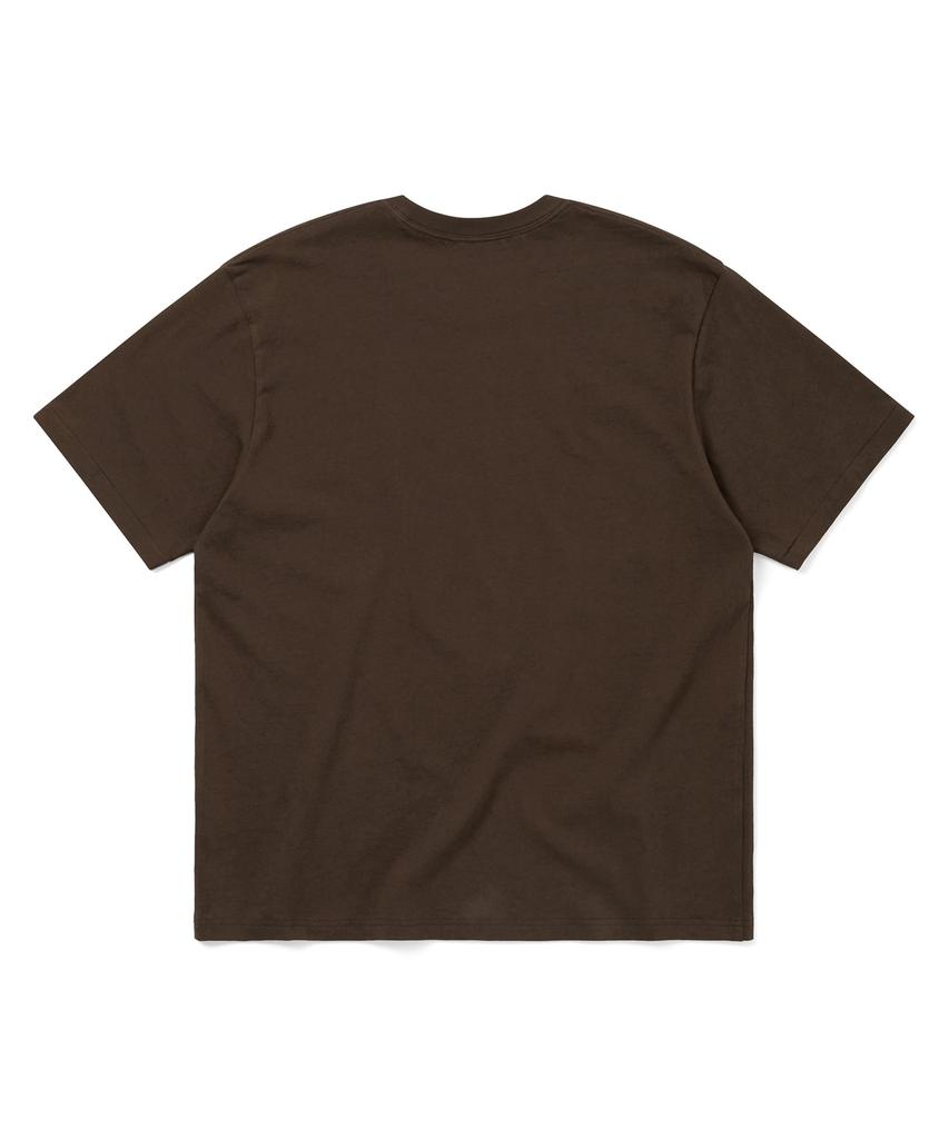 THISISNEVERTHAT Ambiguous Logo Tee Dark Chocolate
