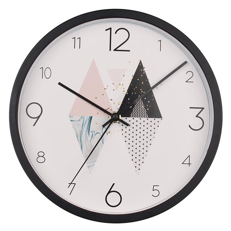 

Современные простые дорожные точные электронные часы, универсальные бесшумные настенные часы, персонализированные креативные часы с четким кварцевым механизмом 30CM 12 inches, afraid of [style] 4