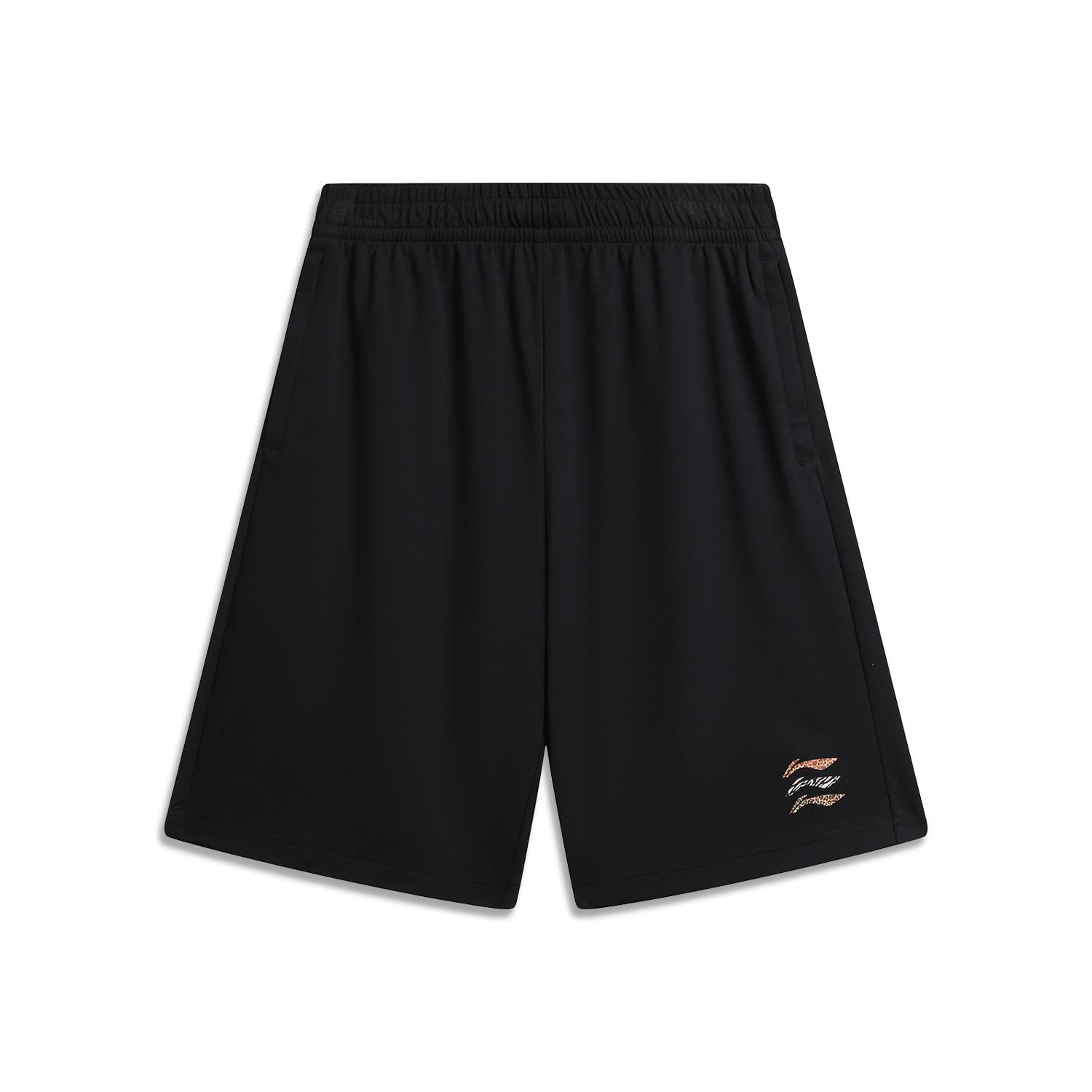 

Li-Ning Sports Lifestyle Series Solid Color Versatile Soft Simple Casual Shorts Men shorts AKSW337-5 S