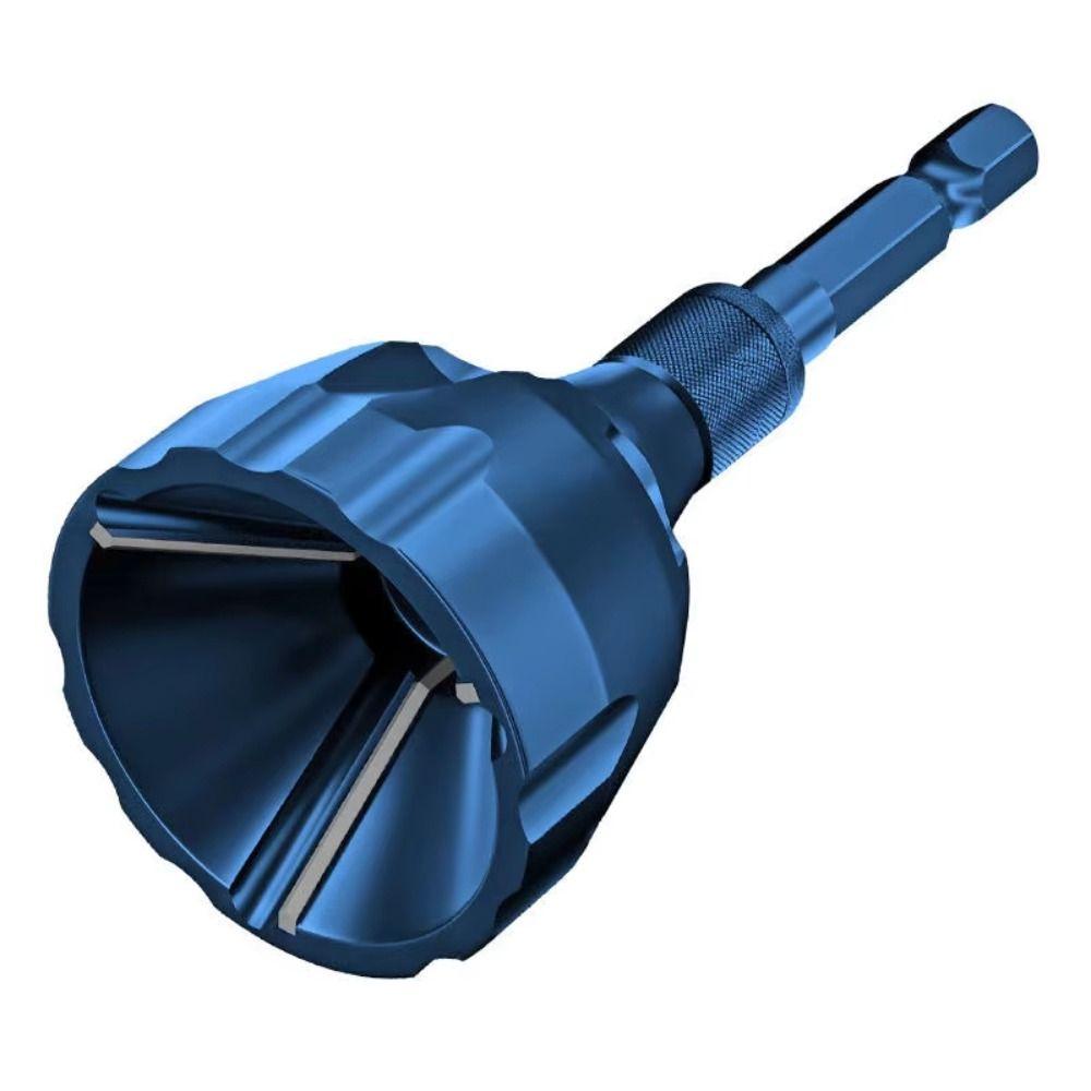 Three Chip Flutes Deburring Tool Metal Screw Repairer Portable Deburring External Chamfer Tool