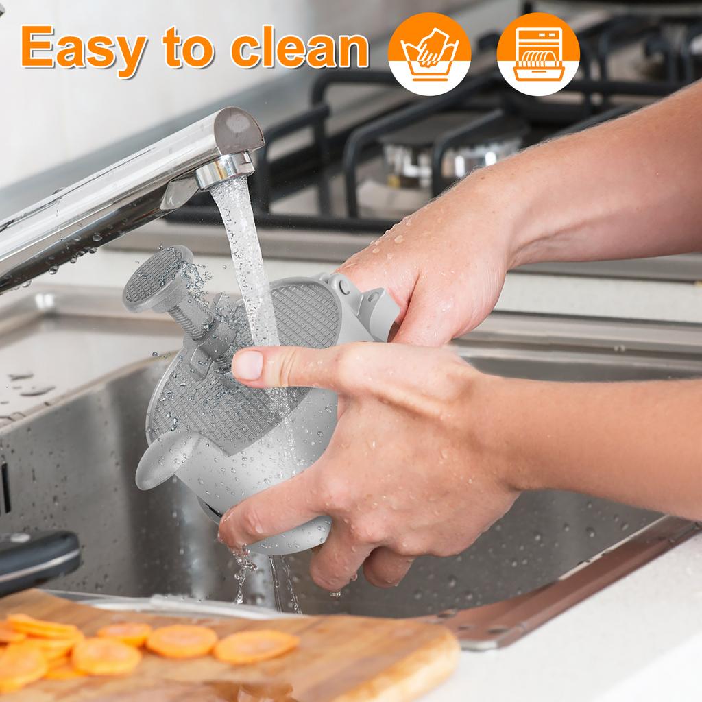 Burger Press with 100 Patty Paper Adjustable Thickness Non-Stick Hamburger Patty Maker Mold for Grilling Cooking Kitchen Tool