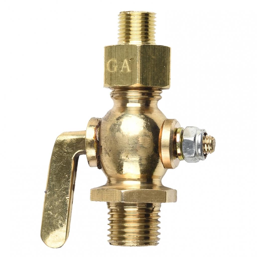 Brass Petcock 1/8"-1/4" Fuel Tap Suitable for Vintage Motorcycles