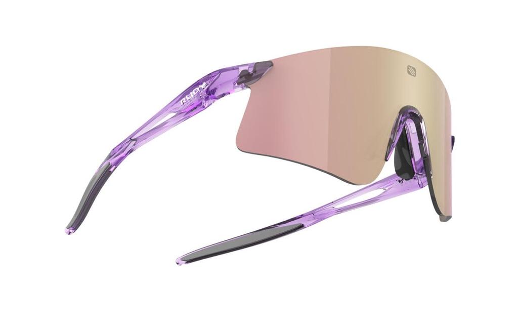 Sluneční brýle Astral X Crystal Lilac Lesklý Rám Multi Laser Růžově Zlatá Čočka Čočka 150mm Stranice 130mm [RUDYPROJECT] SP945465-0000 šířka délka