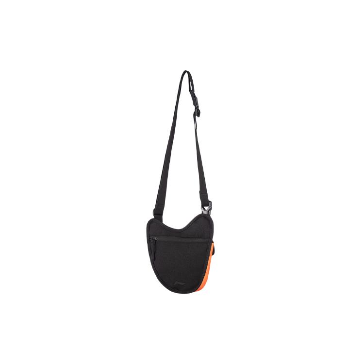 New LiNing Polyester Shoulder Bag Crossbody Bag Regular Unisex Orange ABDQ272-2
