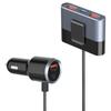 5 Port Car USB Charger PD 76W Quick Charge 3.0 PD Type C Fast Charging For Mobile Phone Type C Car Charger