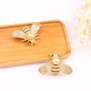 Bee Brooch for High-end Women, Luxurious and Elegant Badge Decoration, Creative and Versatile Clothing Accessories