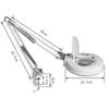 Miflame Foldable LED Magnifier Lamp