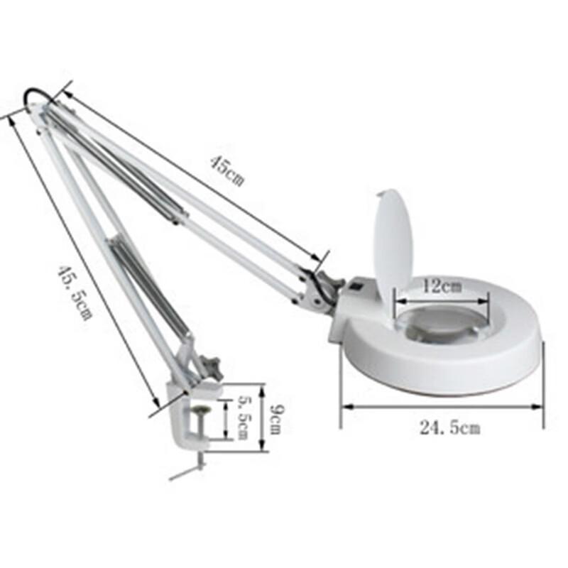 Miflame Foldable LED Magnifier Lamp