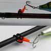 For Fishing Rod with Silicone Ring Plastic Lure Hook Fixer Portable Fishing Accessory 10PCS Hook Keeper