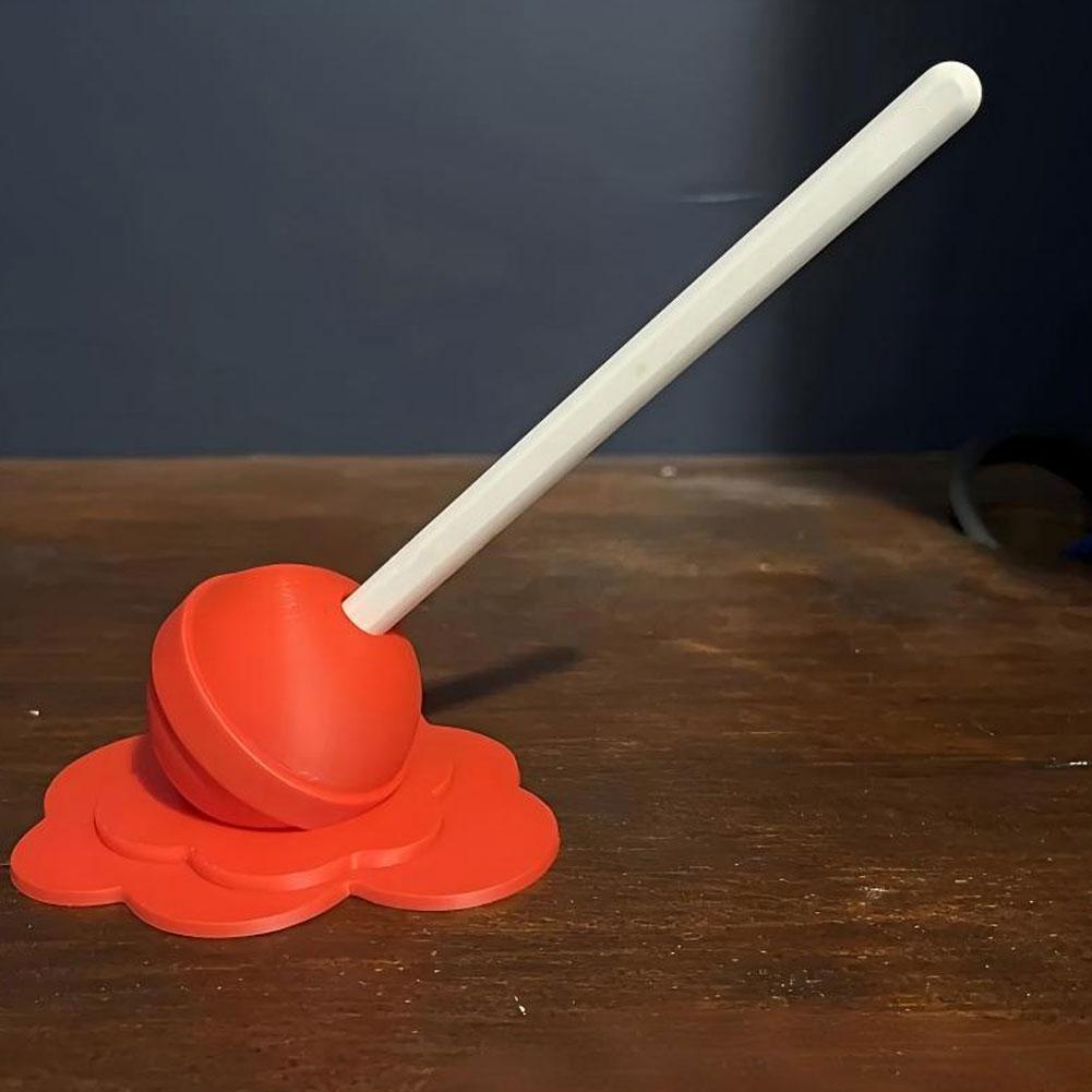 Pencil Holder Desk Organizer Unique Lollipop Design Pen Pencils Stand Desktop Storage Study Office Creative Decor Stationery