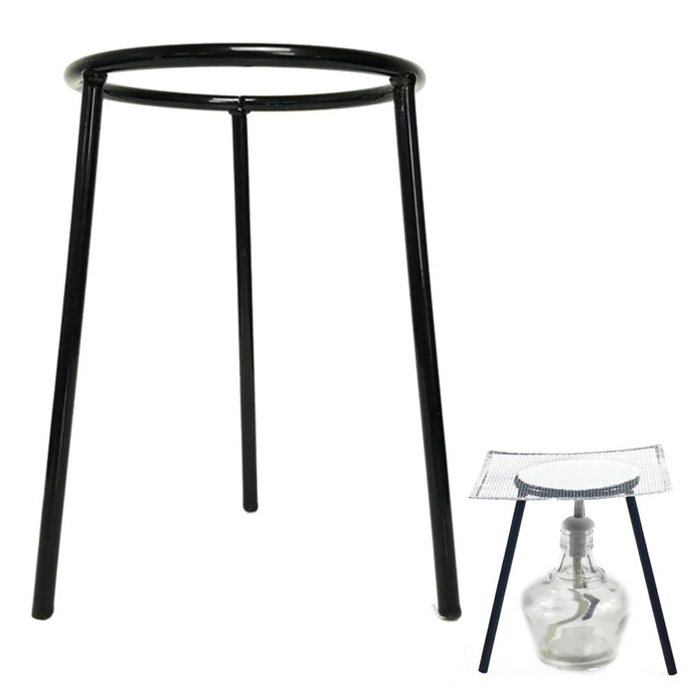 Skolkemi Experiment Alkohollampa Stativ Lab Trefot 1 st 8,8x13cm Svart