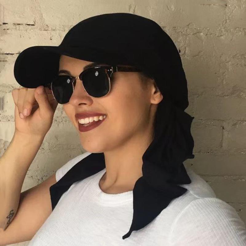 2025 Summer Outdoor Caps for Women Headscarf Muslim Turban Hats Casual Breathable Head Scarves Caps Islamic Clothing Turban Cap
