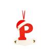 Creative Christmas Tree Decorations Unique Acrylic 26 Letters Alphabet Shaped Hanging Ornaments for Home and Car