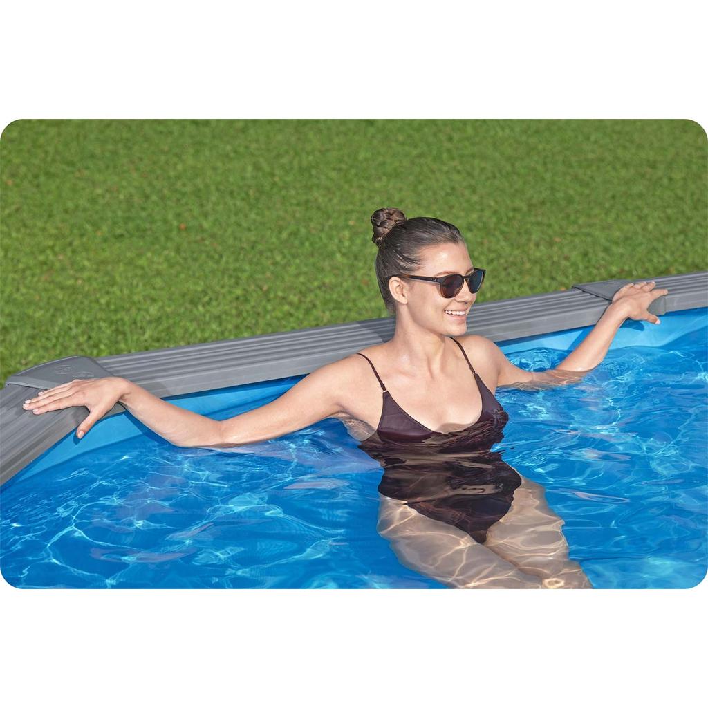 Year-Round Panel Garden Pool 732X366X132 Cm 13W1 Sets 561Cw