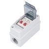Miniature Circuit Breaker 2 Pole Leakage Circuit Breaker with Waterproof Distribution Box 230 400V
