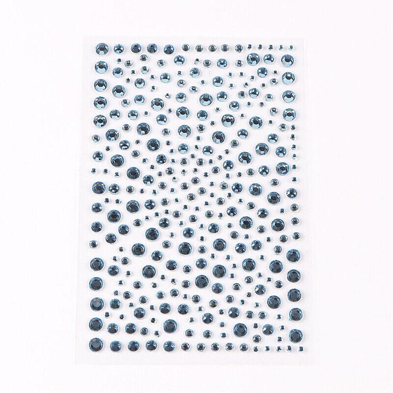 Eye Body Face Gems Self Adhesive Rhinestone Sticker Face Jewels Press On Tattoo.