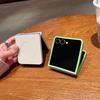 Luxury Soft Liquid Silicone for Magsafe Case for Samsung Galaxy Z Flip 7 6 5 Zflip 3 4 Flip7 Magnetic Matte Shockproof Cover