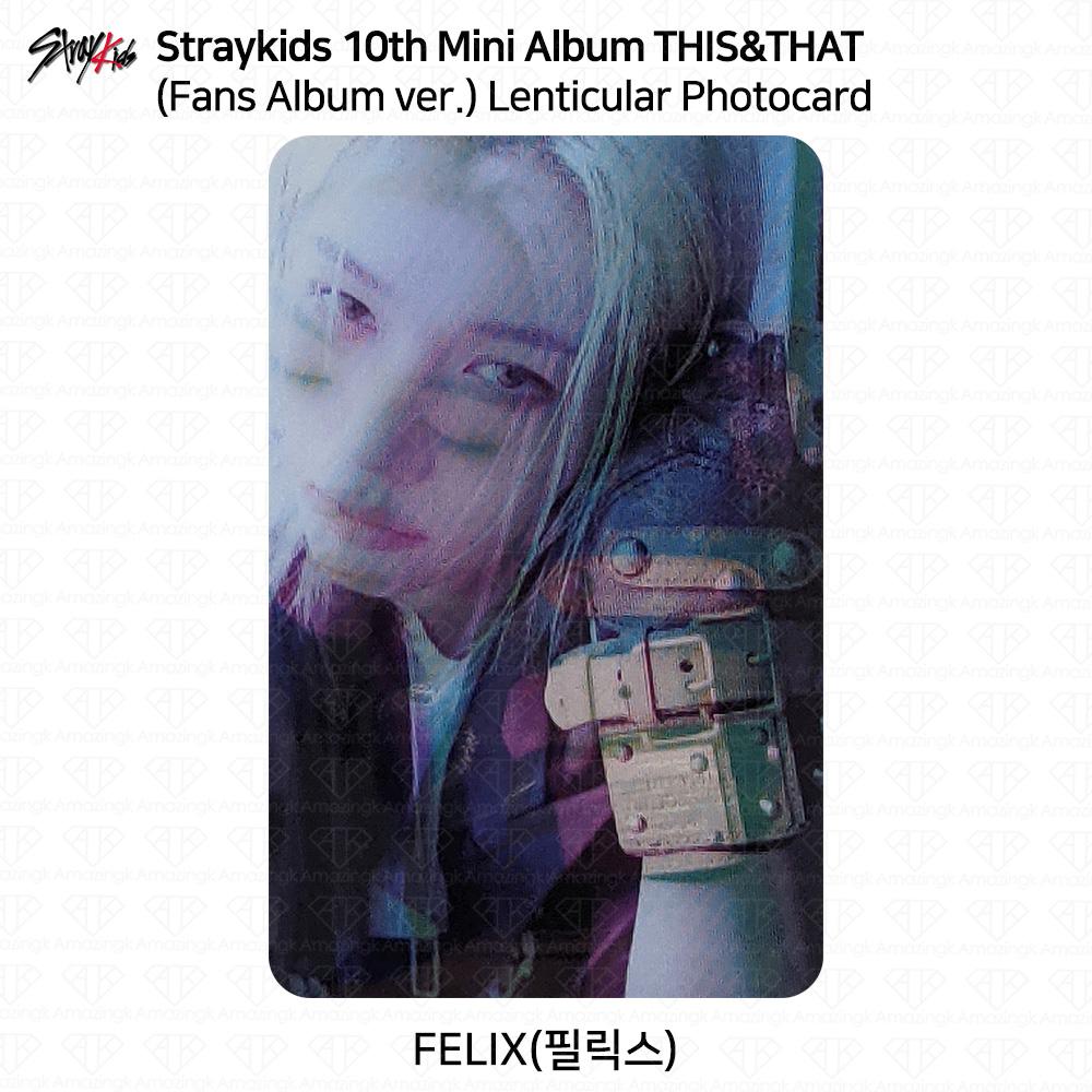 Stray Kids Il 10° Mini Album THIS&THAT Edizione Fan Album. Cartolina fotografica