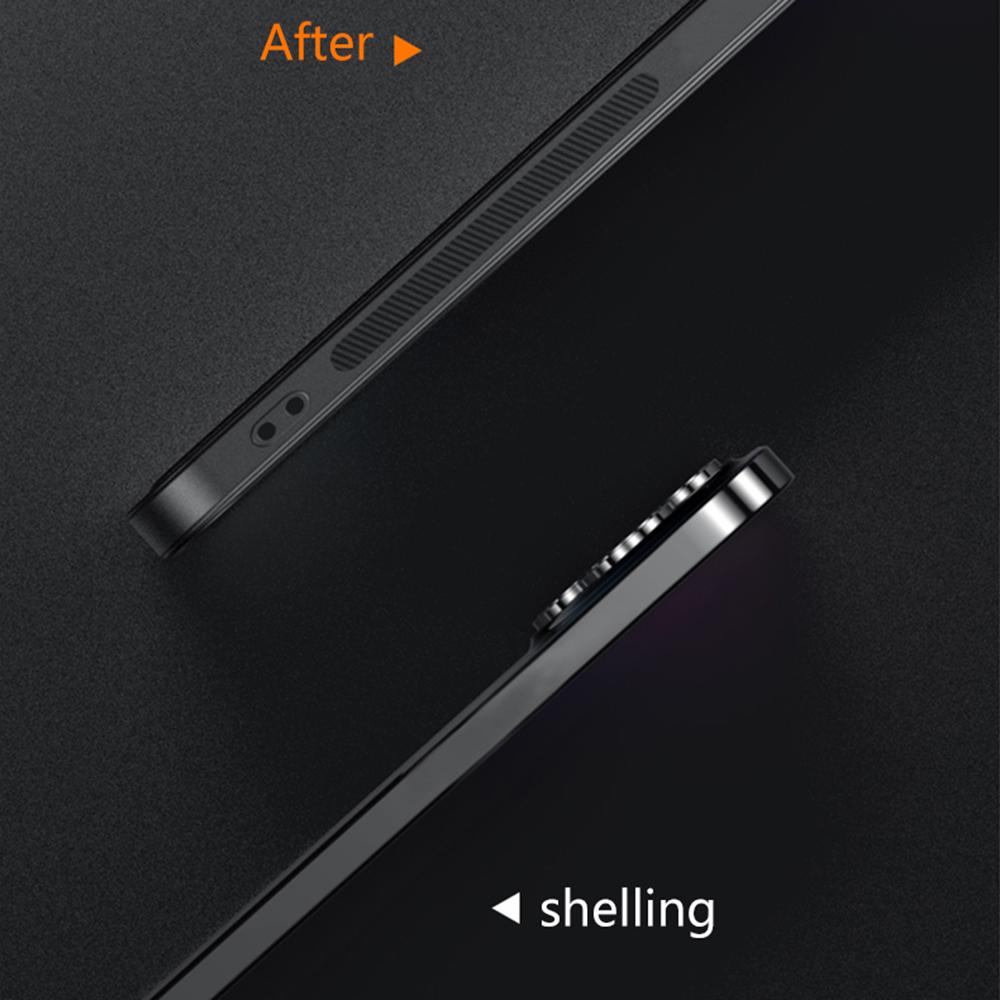 For Xiaomi 15S Pro Magnetic Case PU TPU PC Phone Back Cover with Metal Lens Frame