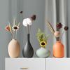 INS Nordic Ceramic Vase, Minimalist Dried Flower Vase for Living Room Table Home Decor
