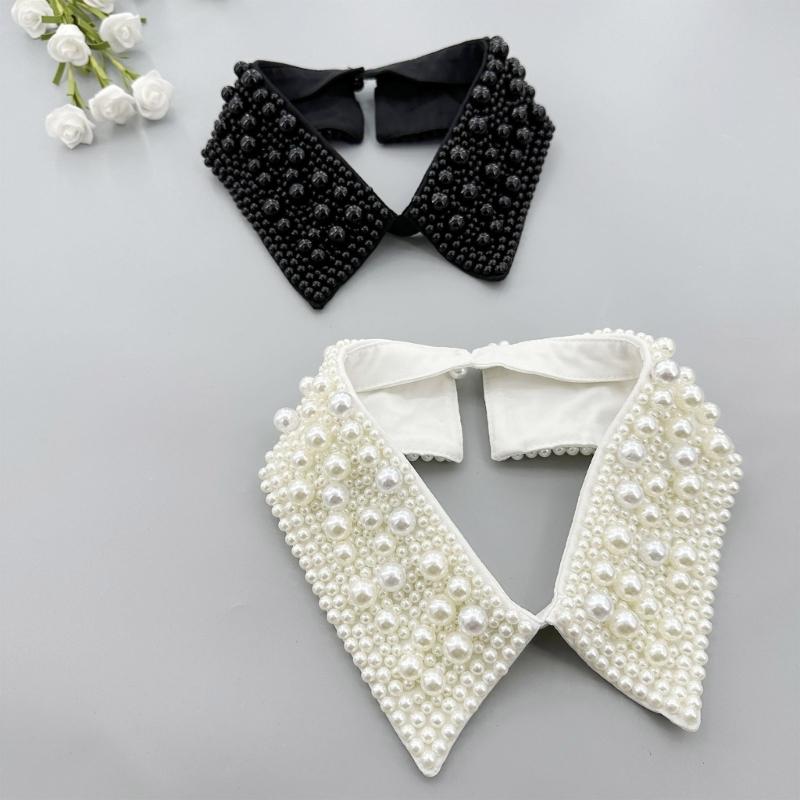 Kragenschal, süßer Perlenschal, passender Cheongsam, Qipao, Peterpan-Kragen, dekorativer Hemdkragen, Kleiderkragen