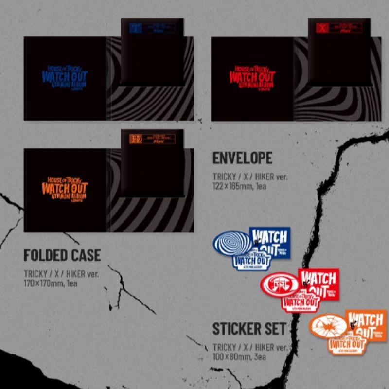 Xikers House Of Tricky Watch Out 4. Mini-Album X Ver.