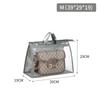 Large Capacity Moisture-Proof Hanging Storage Bag with PVC Window and Dust Cover