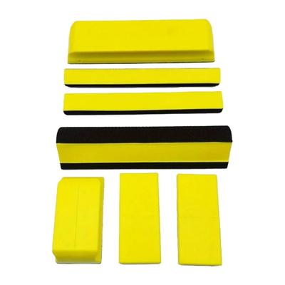 Manual Polishing Discs Set With Sturdy Polyurethane Material Adhesive Buffing Pads Ideal For Tight Space Treatments