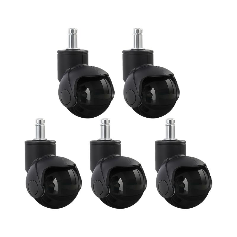 11x22mm Standard Size PU Ball Casters for Office Chairs Featuring Noise Movement Smooth 360 Rotations and Scratch Resistant Design