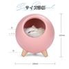 Moin Moin Electric Cat Paw LED Dome Lamp, Bedside Night Lamp with Touch Control, Stepless Dimming, and Auto-Off, Cordless and Rechargeable, Perfect Fo