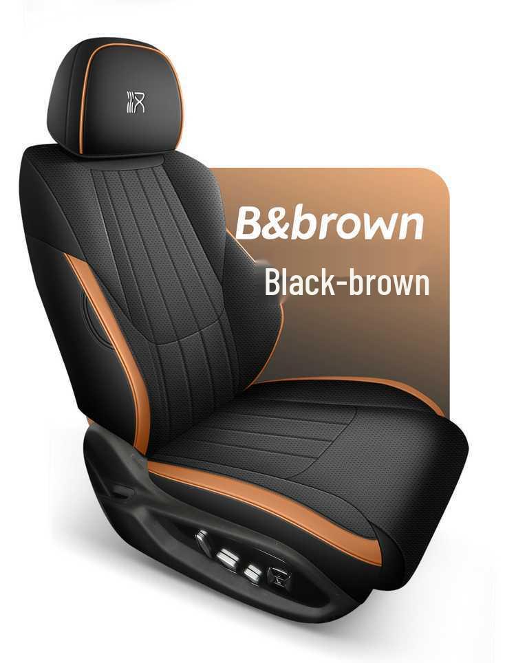 All-Season Leather Seat Covers for BYD Han L 2025 Model - Universal Fit