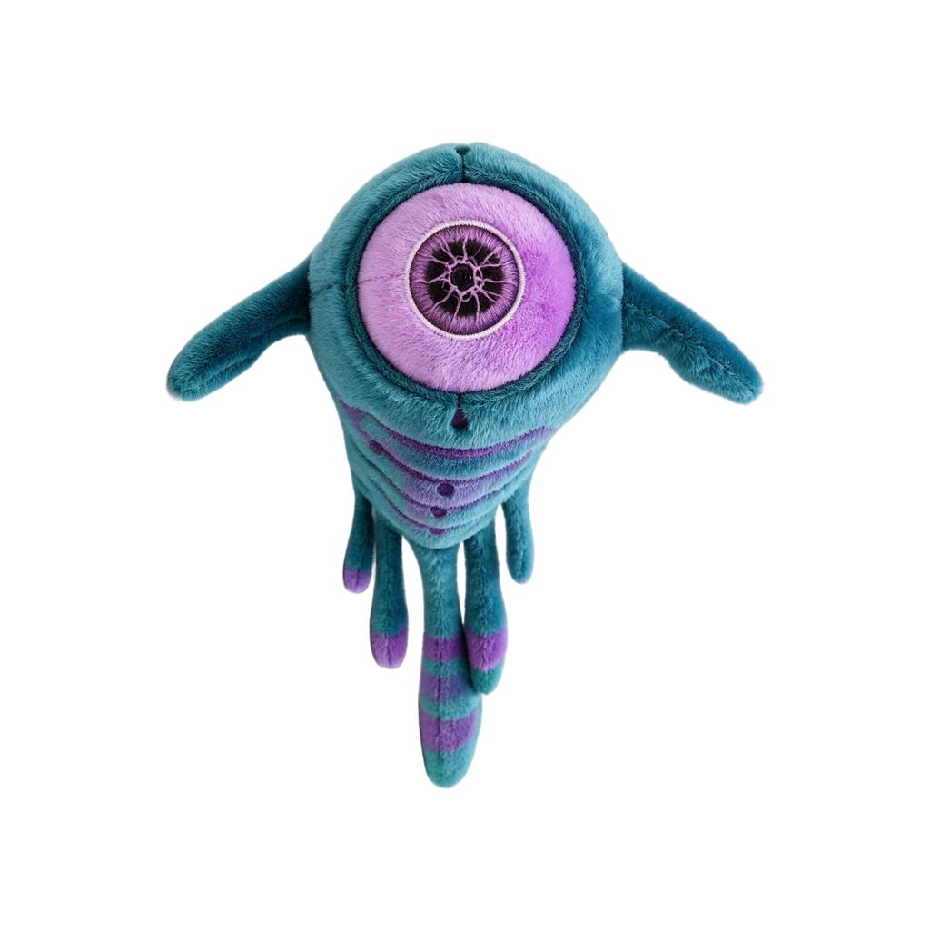 Plush Stuffed Animal Toy Soft Fabric Material Cartoon Character Design with Embroidered Details and Multiple Limbs for Collecting Display or Gift