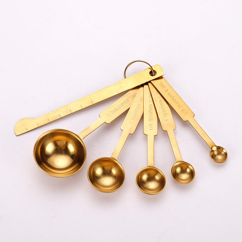 Prémiová sada nerezových odměrek pro domácí pečení a milovníky kávy