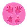 DIY Chocolate Moulds Dessert Mold Large and Small Palms Shaped Cake Decorating Tools Silicone Material for DIY Baking