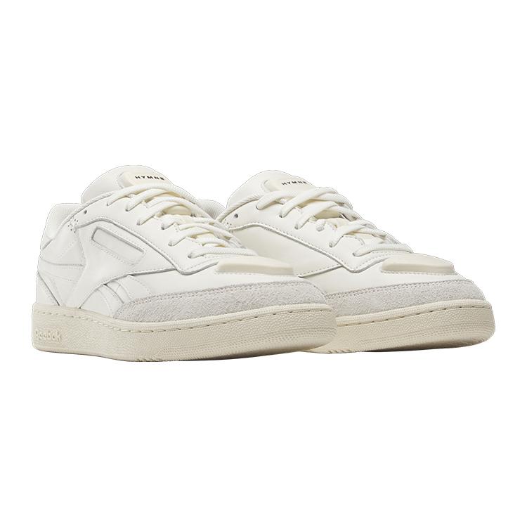 Reebok HYMNE X Club C Revenge Chalk Unisex Sneakers Cream Core-Black Lee-4 100069403