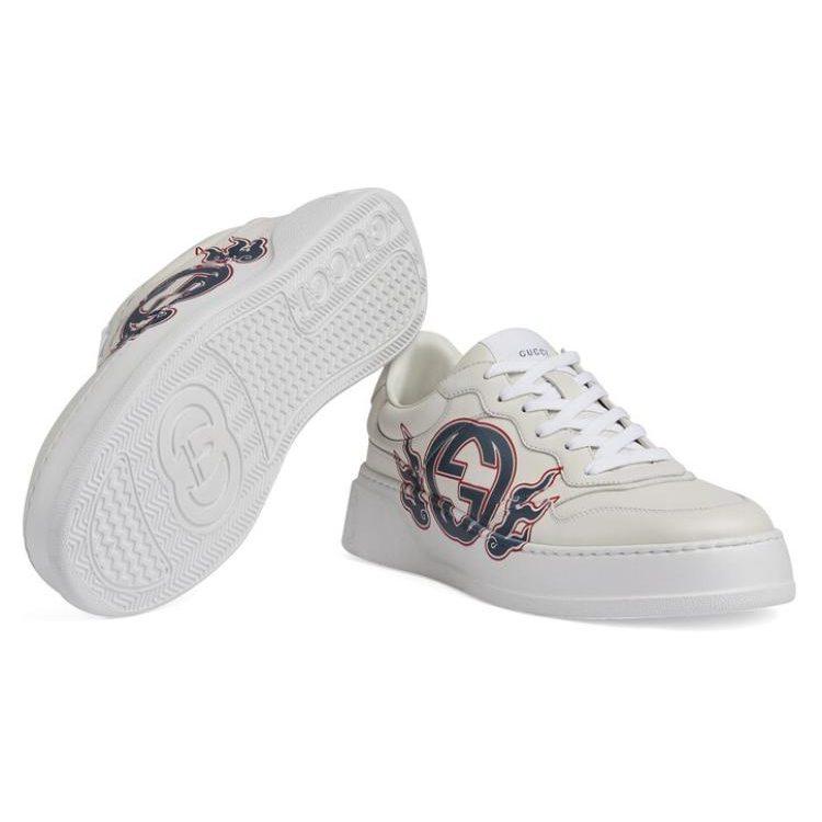 GUCCI Men's Chunky Sneaker White 773955 UPG70 9014